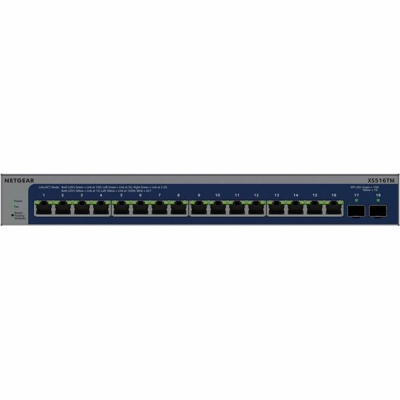 Netgear Smart S3600 XS516TM Ethernet Switch - Thumbnail 2