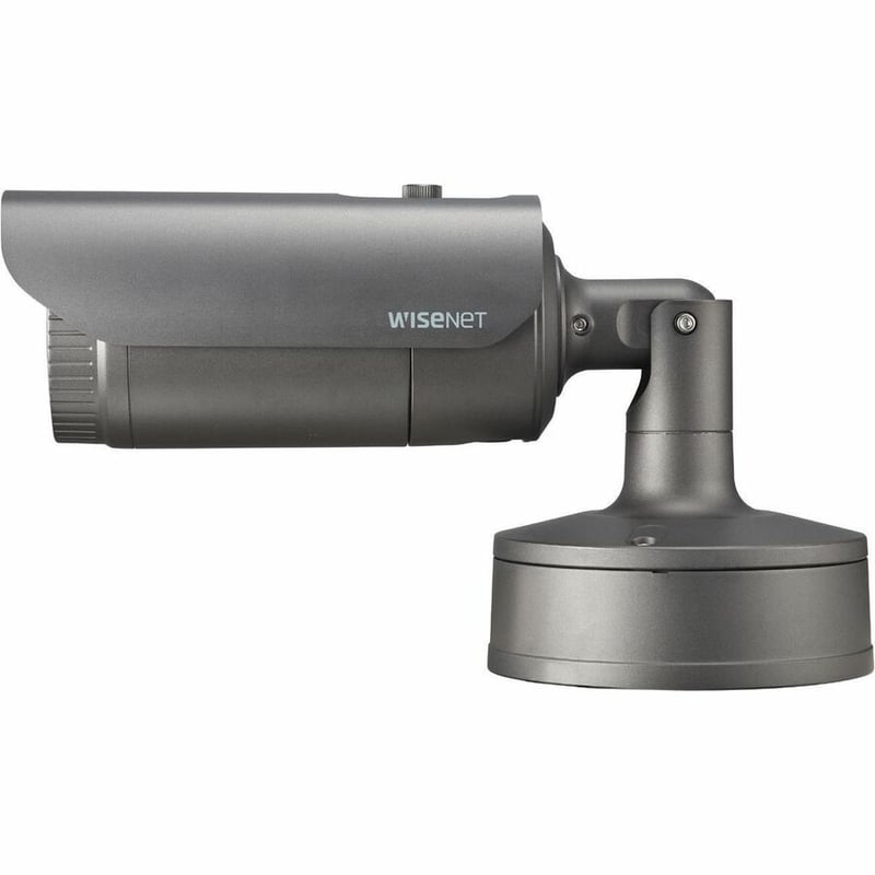 Wisenet XNO-8082R 6 Megapixel Network Camera - Color - Bullet - Dark Gray - TAA Compliant - Thumbnail 2