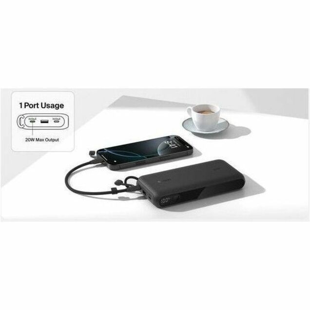 BOOSTCHARGE POWER BANK 20K W/ DISPLAY BLK - Thumbnail 5