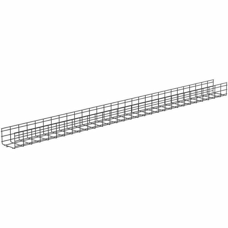 Panduit Wire Basket 6" H x 8" W, Black Powdered Coated - Thumbnail 2