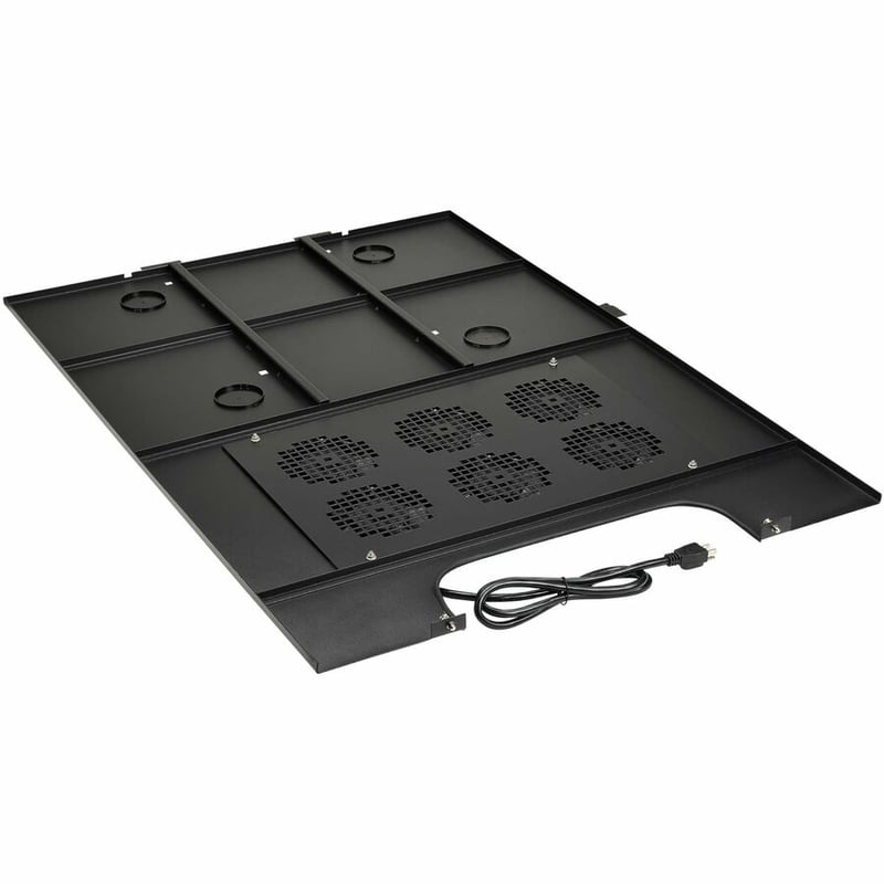 Eaton Tripp Lite Series SmartRack Roof-Mounted Fan Panel for Deep and Wide Rack Enclosure Cabinets - 6 120V Fans, 630 CFM, 5-15P Plug - Thumbnail 4