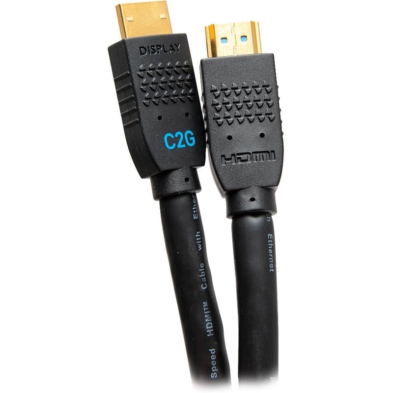C2G 35ft Ultra Flexible 4K Active HDMI Cable Gripping 4K 60Hz - In-Wall M/M - Thumbnail 4