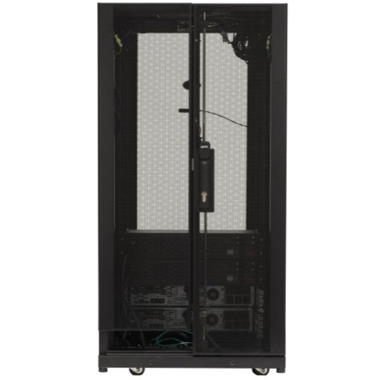 Ecostruxure Micro Data Center, with 24U SX rack, 3kVA, 120V, 60 Hz, pre assembled, 1199H x 600W x 1070D mm - Thumbnail 3