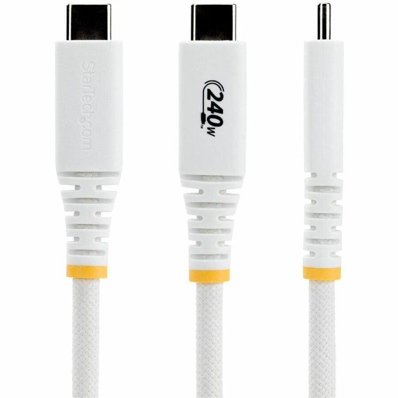 USB-C CABLE USB-IF CERTIFIED 240W PD/SILICONE JACKET/RUGGED - Thumbnail 2