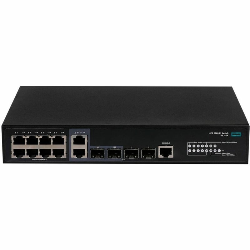 HPE FlexNetwork 5140 8G 2SFP 2GT Combo EI Switch - Thumbnail 1
