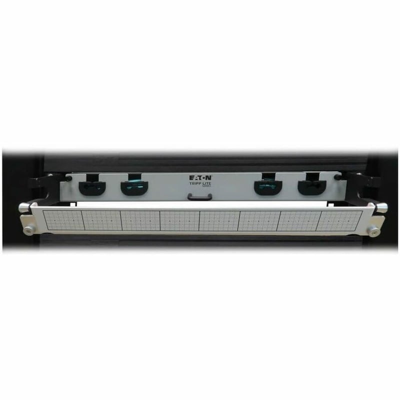 Eaton Tripp Lite Series Preloaded Fiber Panel, 1U - 2x (12x LC/LC Duplex M/M) 24F Trunk Cables, OM4 Multimode, 10 m (32.8 ft.) - Thumbnail 3