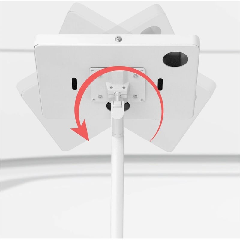 CTA Digital Medical Arm Wall Mount & Universal Security Enclosure - iPad 10 & More - Thumbnail 4