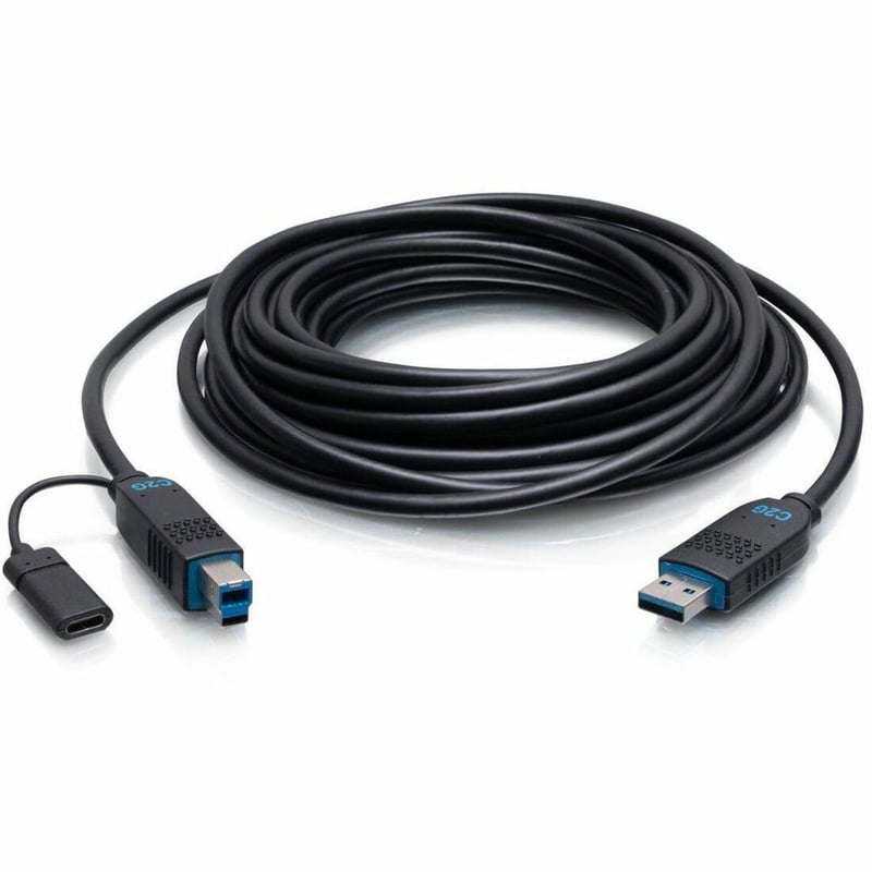 C2G Performance Fiber Optic Data Transfer Cable - Thumbnail 1