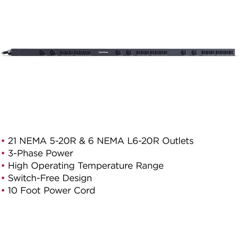 CyberPower PDU13102 27-Outlets PDU - Thumbnail 2