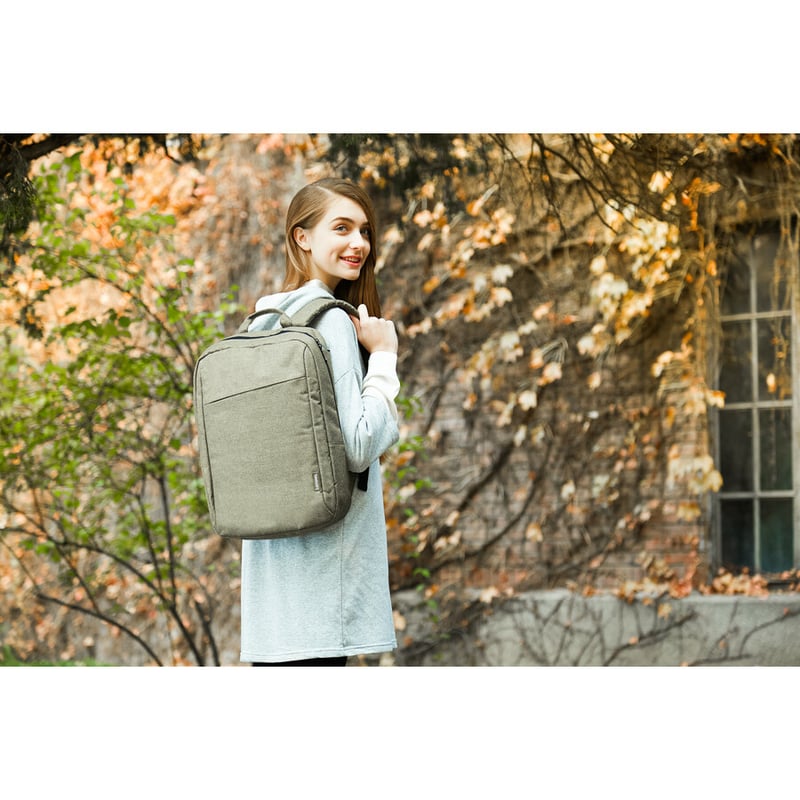 Lenovo B210 Carrying Case (Backpack) for 15.6" Lenovo Notebook - Green - Thumbnail 5