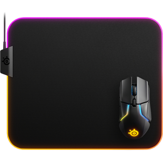 SteelSeries QcK Prism Cloth RGB Gaming Mouse Pad - Thumbnail 2