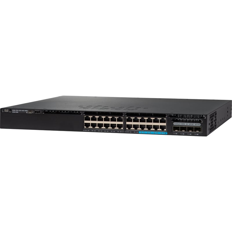 Cisco Catalyst 3650-24P Layer 3 Switch - Thumbnail 2