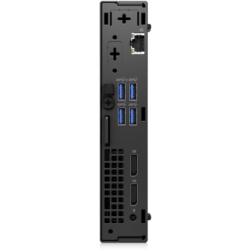 Dell OptiPlex 5000 Desktop Computer - Intel Core i5 12th Gen i5-12500T Hexa-core (6 Core) 2 GHz - 16 GB RAM DDR4 SDRAM - 256 GB M.2 PCI Express NVMe 3.0 x4 SSD - Micro PC - Black