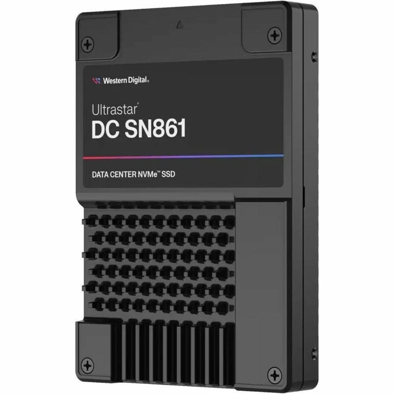 Western Digital Ultrastar DC SN861 0TS2537 1.60 TB Solid State Drive - 2.5" Internal - U.2 (PCI Express 5.0 x4) - Mixed Workload - Thumbnail 1