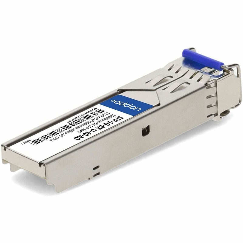 AddOn MSA and TAA 1000Base-BX SFP Transceiver (SMF, 1310nmTx/1550nmRx, 40km, LC, DOM) - Thumbnail 5