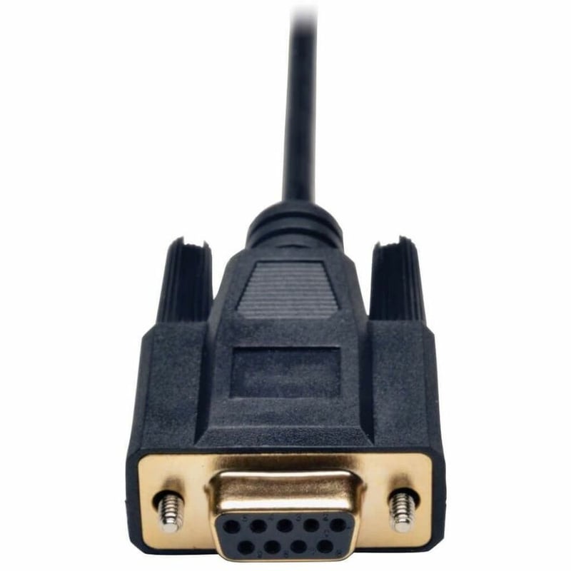 Tripp Lite by Eaton Null Modem Serial DB9 Serial Cable (DB9 to DB25 F/M) 6 ft. (1.83 m) - Thumbnail 3