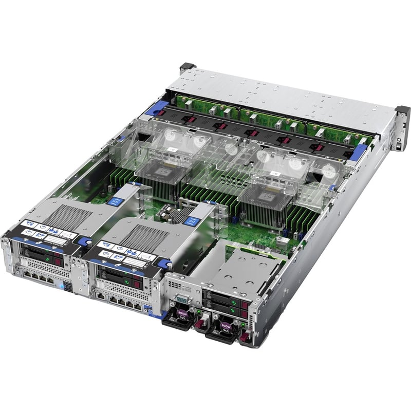 HPE ProLiant DL380 G10 2U Rack Server - 1 Xeon Gold 6234 3.30 GHz - 32 GB RAM - Serial ATA/600 Controller - Thumbnail 3