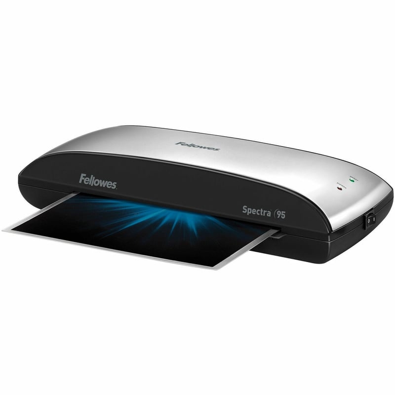 Fellowes Spectra 95 Thermal Laminator for Home or Home Office Use with 10 Pouch Starter Kit - Thumbnail 1
