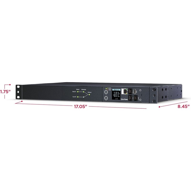 CyberPower Switched ATS PDU PDU44005 10-Outlets PDU - Thumbnail 2