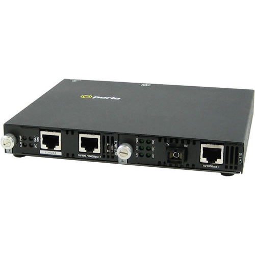 Perle SMI-110-S1SC20U Fast Ethernet Media Converter