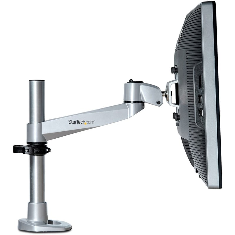StarTech.com Desk Mount Monitor Arm, VESA/Apple iMac/Thunderbolt/Ultrawide Display up to 49" (30.9lb/14kg), Height Adjustable/Articulating - Thumbnail 5