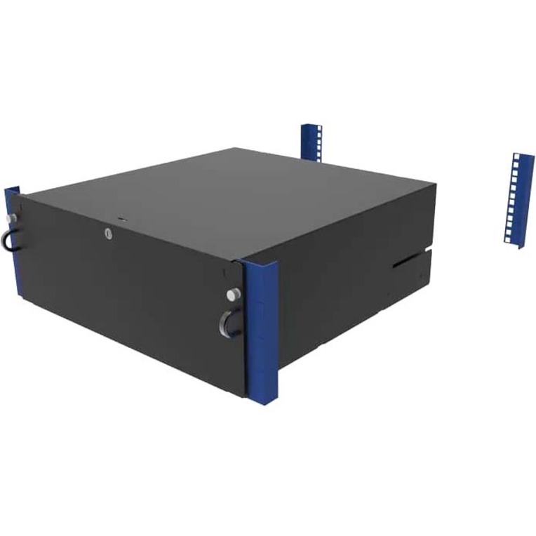 Rack Solutions 4U Lockable Rackmount Drawers 18in (D) - Thumbnail 2