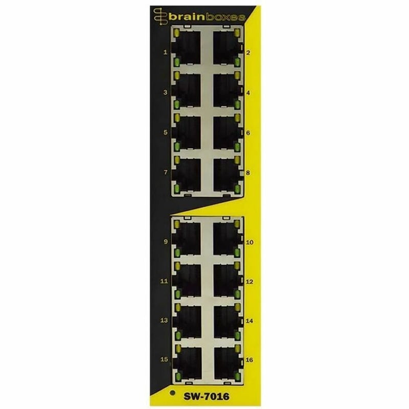 IND.16X10/100 ENET SWITCH HARDENED INDUSTRIAL ETHERNET SWITCH - Thumbnail 4