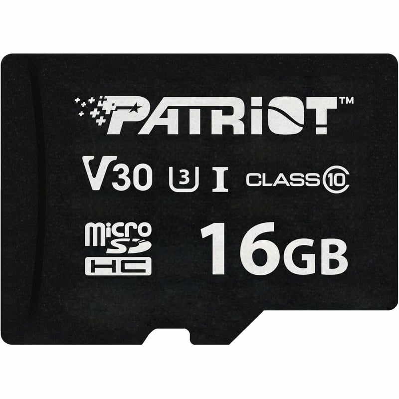 PATRIOT VX SERIES 16GB MICRO SDHC V30 W/O ADAPTER - Thumbnail 1