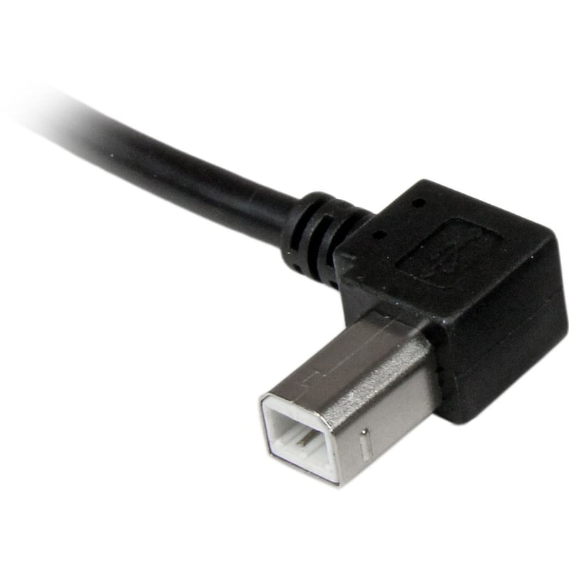 StarTech.com 3m USB 2.0 A to Left Angle B Cable - M/M - Thumbnail 4