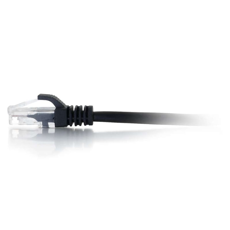 50FT CAT6A SNAGLESS UTP CABLE BLACK - Thumbnail 3