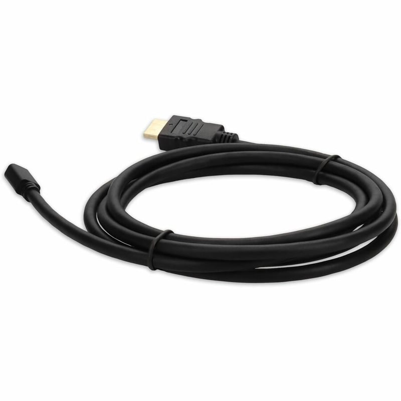 3ft HDMI 1.4 Male to Micro-HDMI 1.4 Male Black Cable For Resolution Up to 4096x2160 (DCI 4K) - Thumbnail 3