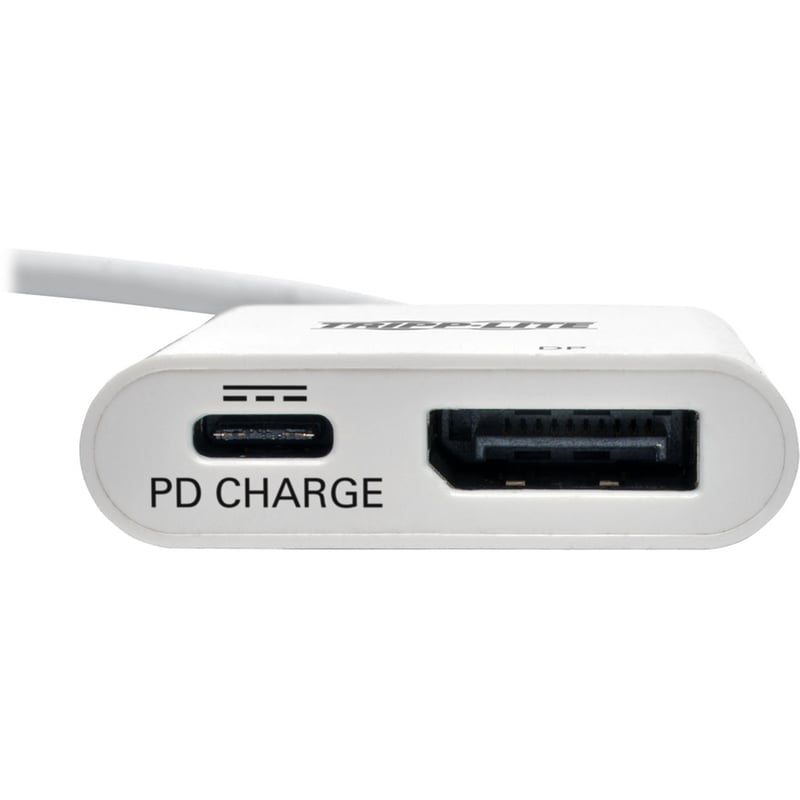 Tripp Lite by Eaton USB C to DisplayPort Video Adapter Converter w/ USB-C PD Charging Port, USB Type C to DP, USB-C, USB Type-C 6in - Thumbnail 5