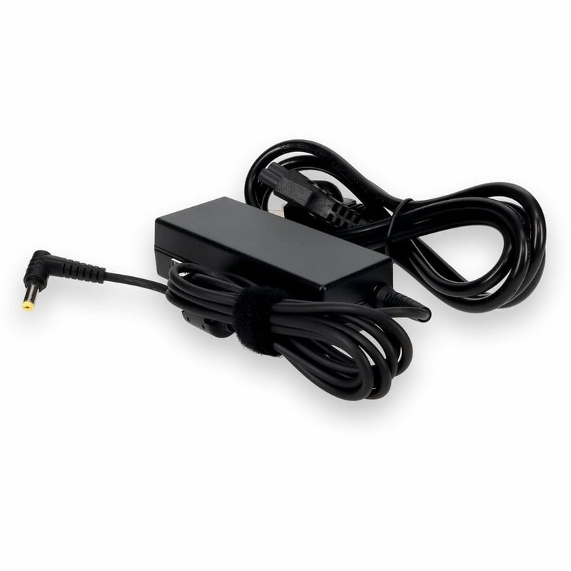 AddOn Acer NP.ADT0A.10 Compatible 65W 19V at 3.42A Black 3.0 mm x 1.0 mm Laptop Power Adapter and Cable - Thumbnail 3