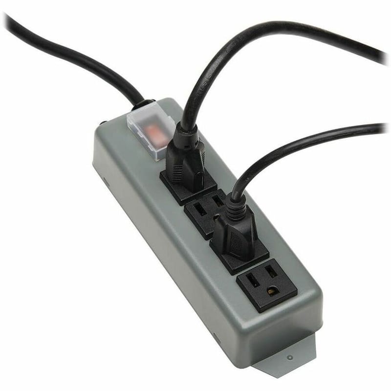 Tripp Lite by Eaton Industrial Power Strip 4-Outlet 6 ft. (1.8 m) Cord Locking Switch Cover - Thumbnail 2