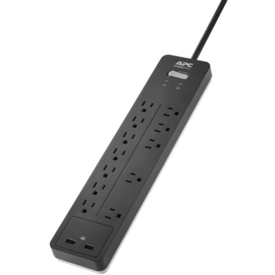 APC by Schneider Electric SurgeArrest Home/Office 12-Outlet Surge Suppressor/Protector - Thumbnail 2