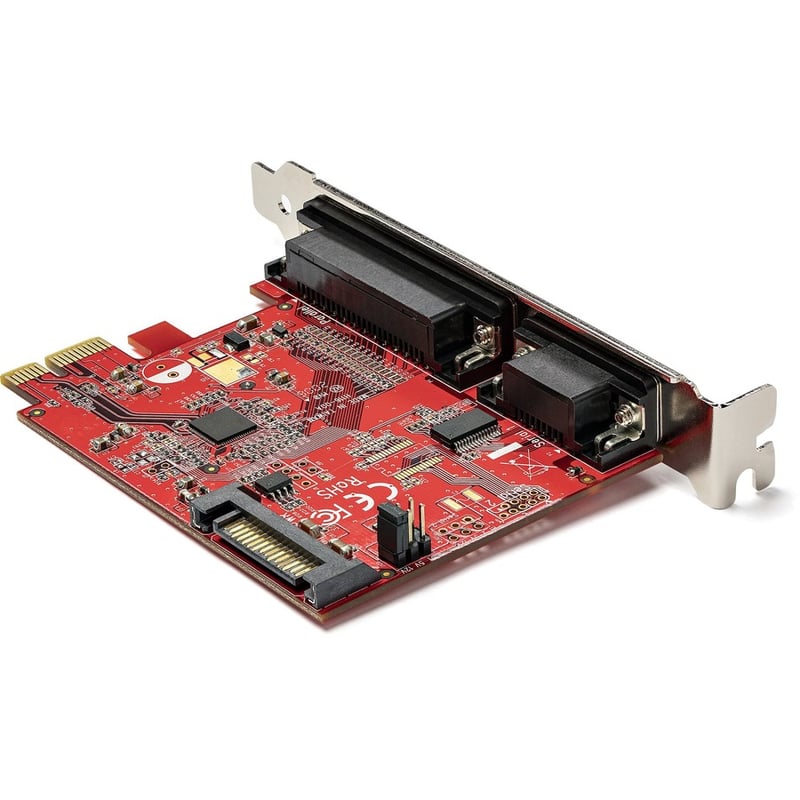StarTech.com PCIe Card with Serial and Parallel Port, PCI Express Combo Expansion Adapter Card, 1xDB25 Parallel Port, 1x RS232 Serial Port - Thumbnail 2