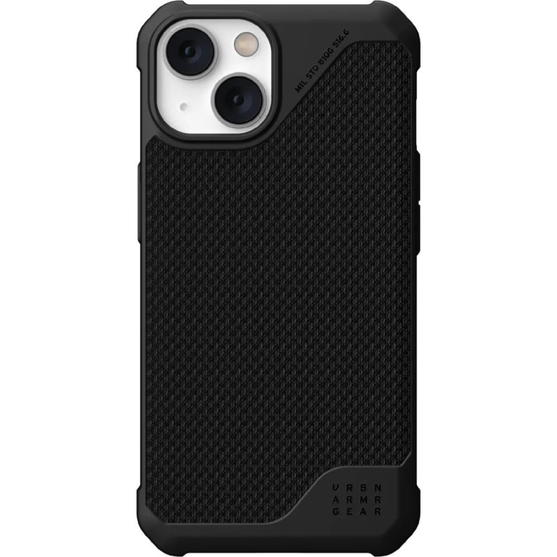 Urban Armor Gear Metropolis LT iPhone 14 Plus Case - Kevlar Black - Thumbnail 2