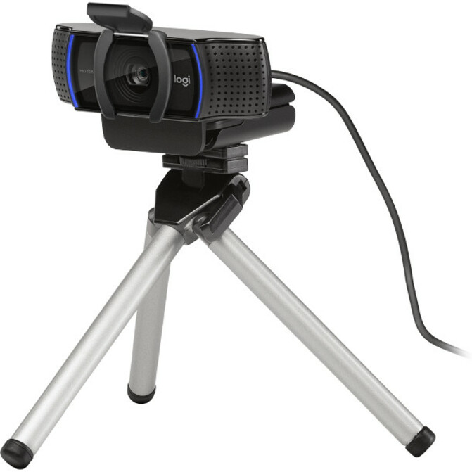 Logitech C920S Webcam - 2.1 Megapixel - 30 fps - USB 3.1 - 1 Pack(s) - Thumbnail 4