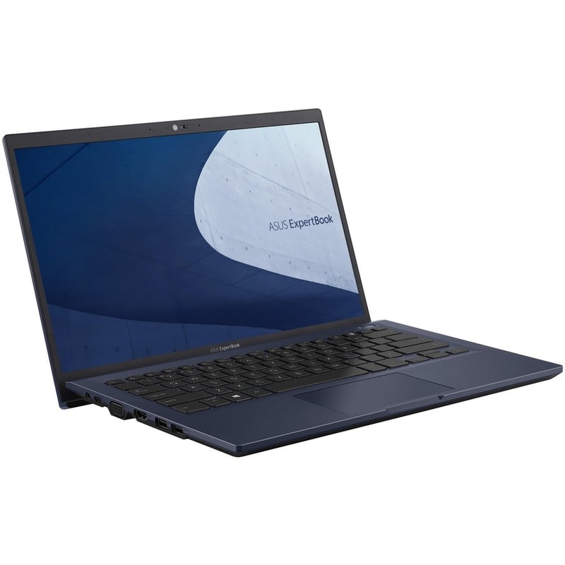 Asus ExpertBook B1 B1400 B1400CEA-XH74 14" Rugged Notebook - Full HD - Intel Core i7 11th Gen i7-1165G7 - 16 GB - 512 GB SSD - Star Black - Thumbnail 2