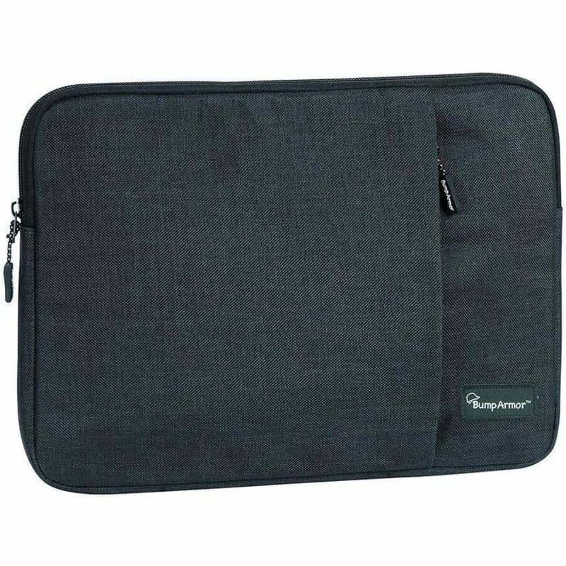 Bump Armor Carrying Case (Sleeve) for 11" to 13" Notebook, ID Card - Black - Thumbnail 1