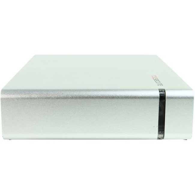 Rocstor CommanderX EC31 8TB 3.5" External Hard Drive - USB 3.1 / USB 3.0 - SATA - 7200rpm - Desktop - Silver - AES 256-bit Encryption Standard - FIPS 140-2 - ENCYPTED EXT DRIVE 3XTOKEN KEY - Thumbnail 1
