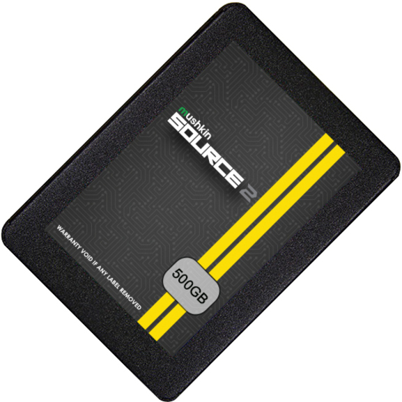MUSHKIN 500GB SOURCE 2 7MM SATA 3 SSD - Thumbnail 2