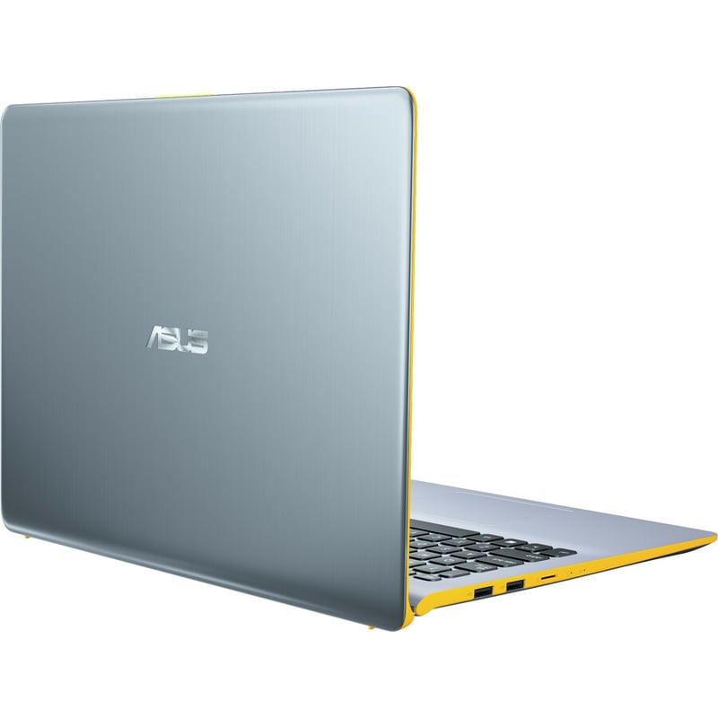 Asus Vivobook S S530 S530UA-DB51-YL 15.6" Notebook - Intel Core i5 8th Gen i5-8250U - 8 GB - 256 GB SSD - Silver with Yellow - Thumbnail 2