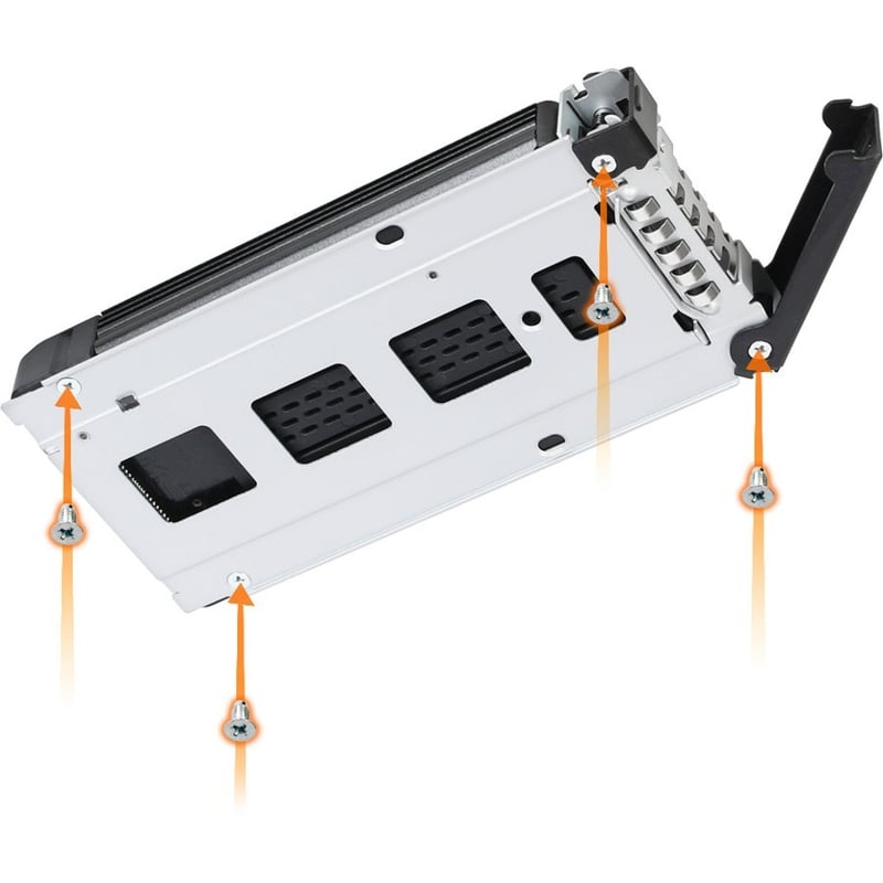 Icy Dock ToughArmor MB601TP-1B Drive Bay Adapter for 3.5" M.2, PCI Express NVMe Internal - Thumbnail 3