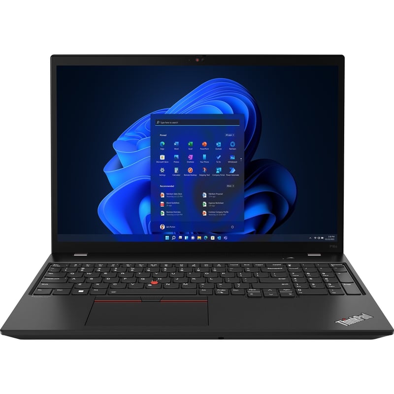 Lenovo ThinkPad P16s Gen 1 21CK005FUS 16" Mobile Workstation - WUXGA - 1920 x 1200 - AMD Ryzen 7 PRO 6850U Octa-core (8 Core) 2.70 GHz - 32 GB Total RAM - 32 GB On-board Memory - 512 GB SSD - Black - Thumbnail 1