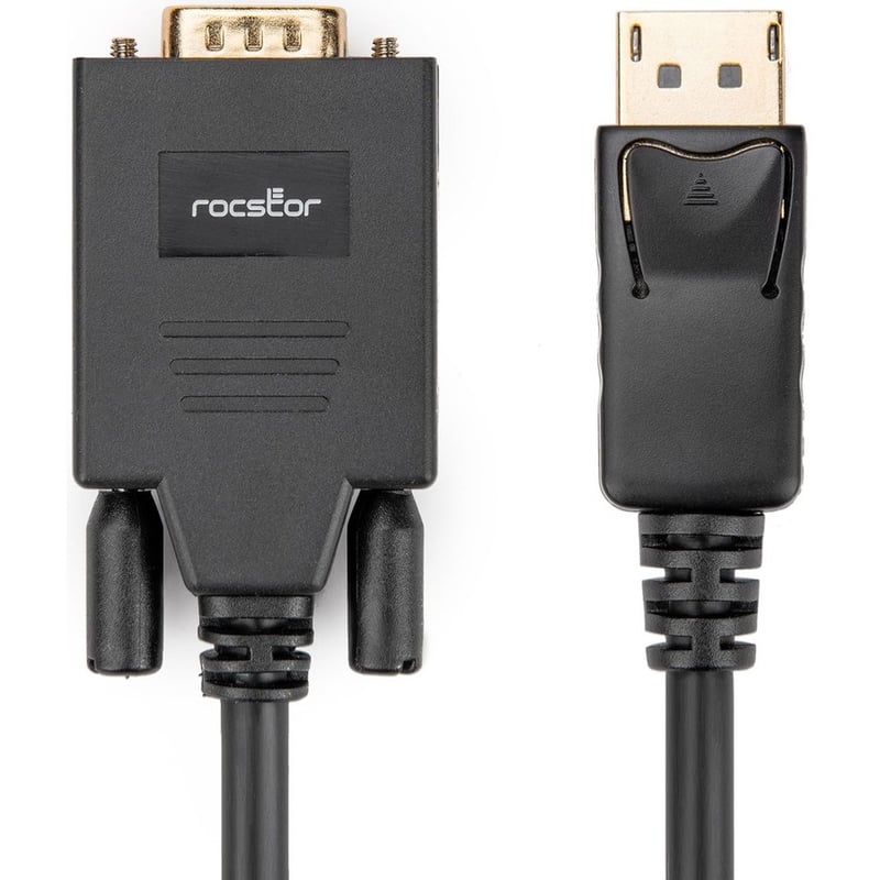 Rocstor DisplayPort/VGA Video Cable - Thumbnail 2