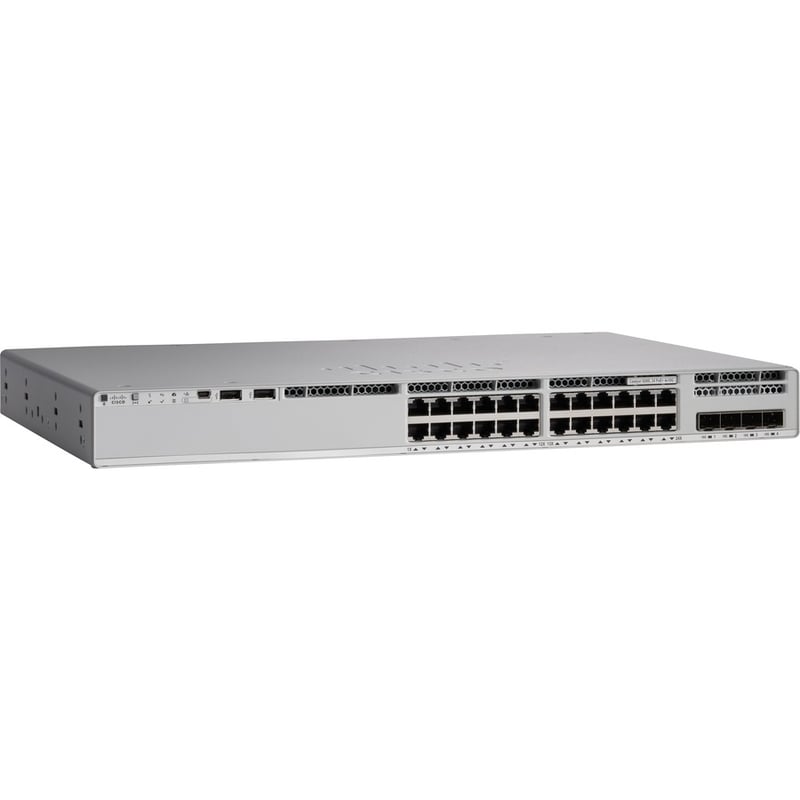 Cisco Catalyst 9200 C9200L-24P-4X Layer 3 Switch - Thumbnail 2