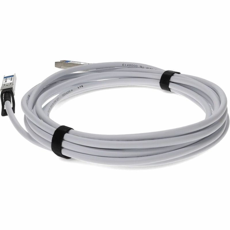 AddOn Cisco® SFP-H10GB-CU2M Compatible TAA Compliant 10GBase-CU SFP+ Direct Attach Cable (Passive Twinax, 2m, White) - Thumbnail 3