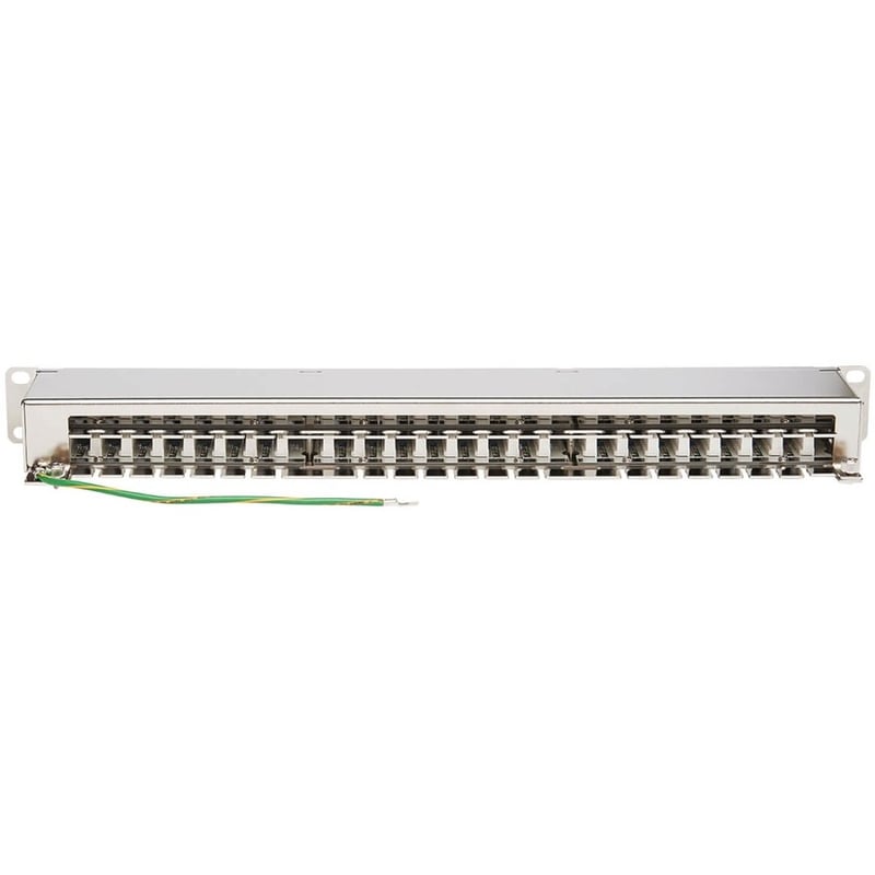 Tripp Lite by Eaton Cat5e/Cat6 48-Port Patch Panel - Shielded Krone IDC 568A/B RJ45 Ethernet 1U Rack-Mount TAA - Thumbnail 2