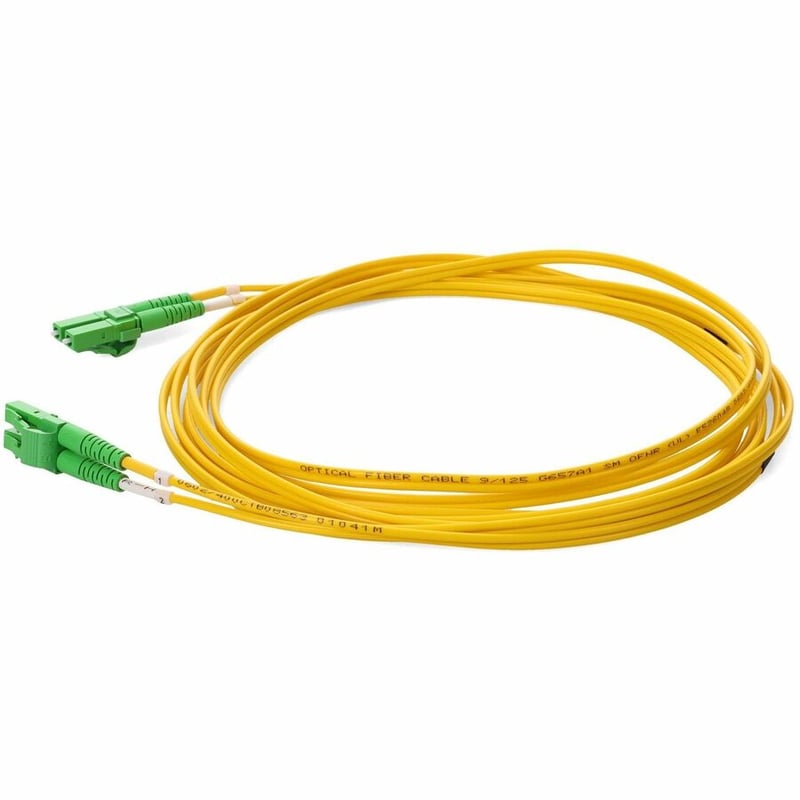 AddOn 5m ALC (Male) to ALC (Male) Yellow OS2 Duplex Fiber OFNR (Riser-Rated) Patch Cable - Thumbnail 2